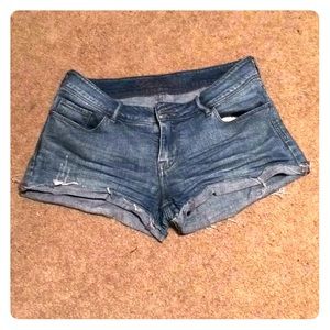 Denim Shorts (light blue) size 8